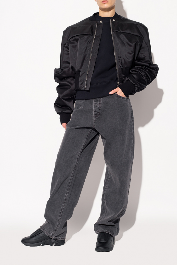 ジャケット Blumarine Jackets Cotton Jacket With Blumarine Rhinestone Logo | Blumarine